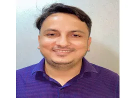 Portrait of Parkash Bhandari