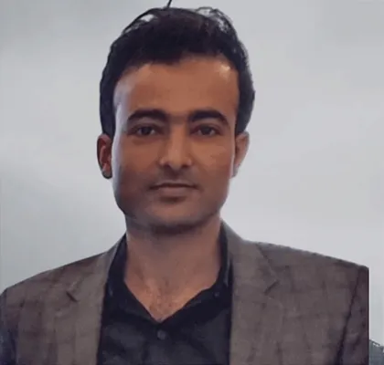 Portrait of Shamshad Ahmad