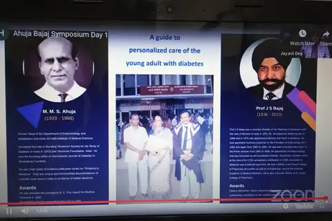 Photo from the Symposium IX Ahuja Bajaj Symposium (November 2020)